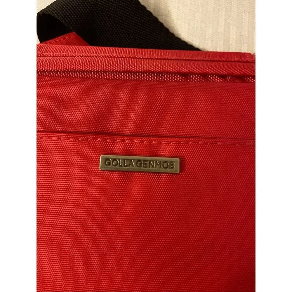 Golla zipper padded lap top‎ red/pink adjustable strap 15.5